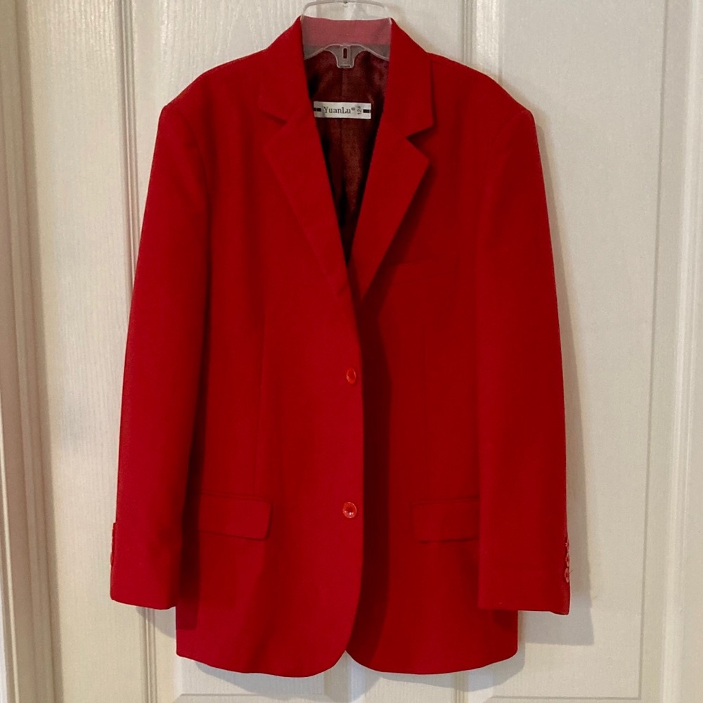 Classic 2-Button Sport Coat Jacket Blazer